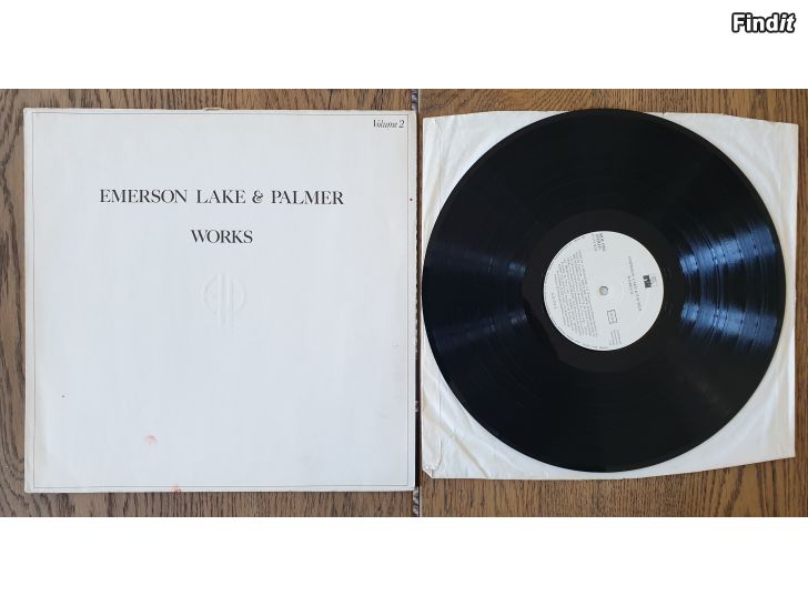 Säljes Emerson, Lake  Palmer, Works II. Vinyl LP