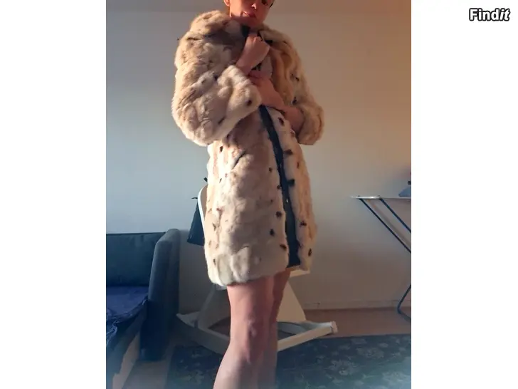 Myydään Myydään kettuturkki nahkasomisteilla