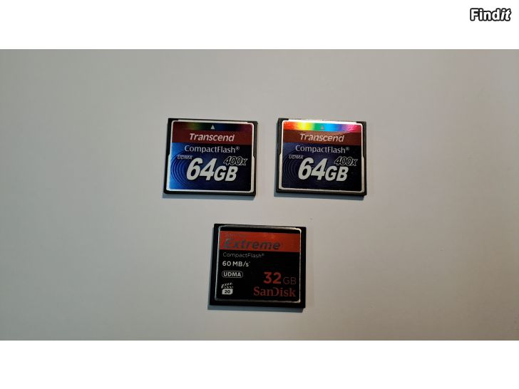 Myydään CompactFlash minneskort