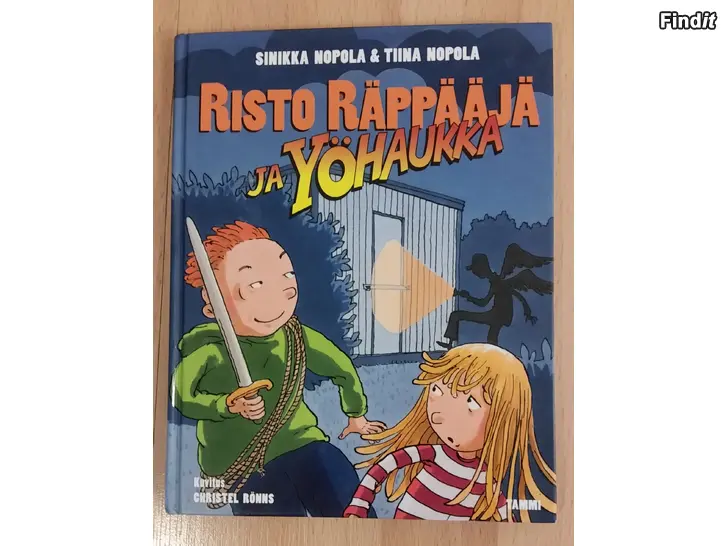Säljes Risto Räppääjä ja Yöhaukka 5e