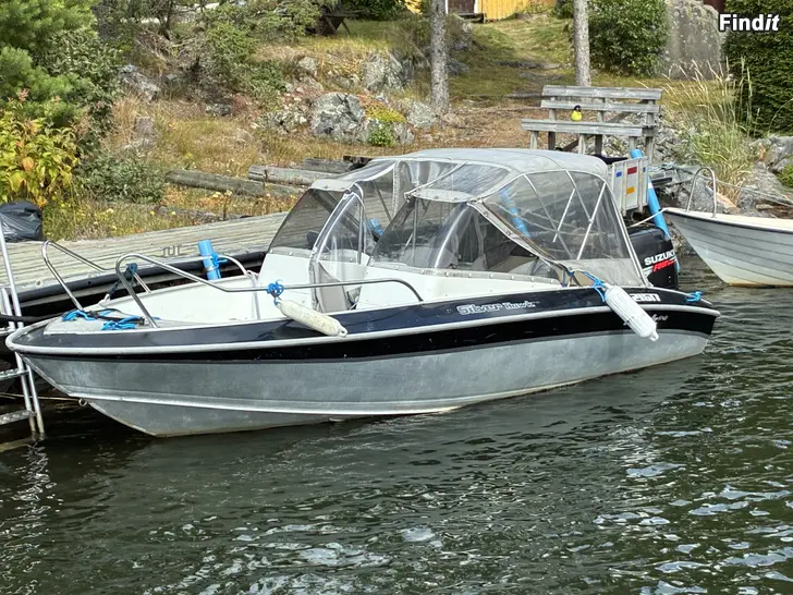 Myydään Silver 540 black edition suzuki 90 4t