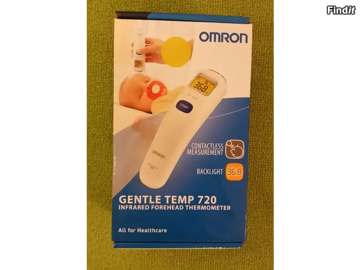 Myydään Omron 720 Gentle Temp infrapunakuumemittari -hinta 12e