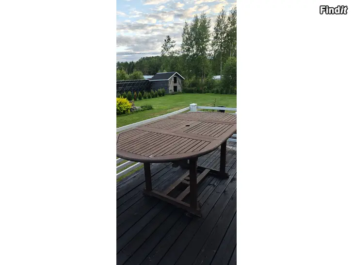 Säljes Trädgårdsbord