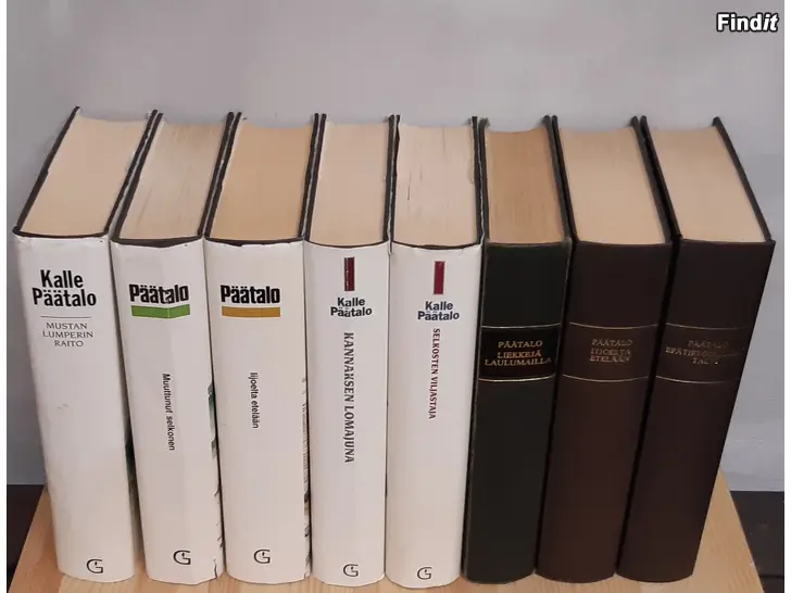 Myydään Kalle Päätalo kirjat