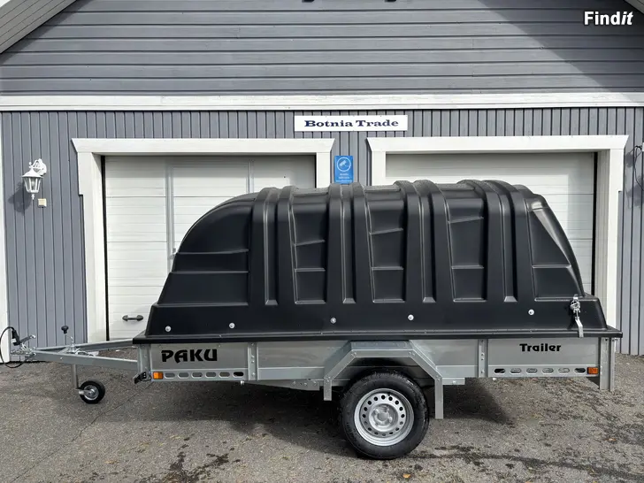 Säljes Nya Paku-Trailer PT3000 med kur 1490+frakt