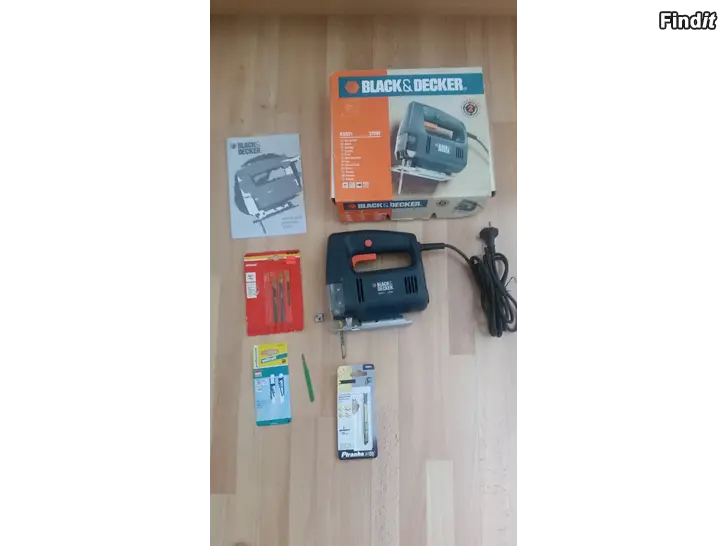 Myydään Pistosaha kuviosaha Black  Decker KS531 370W 20e