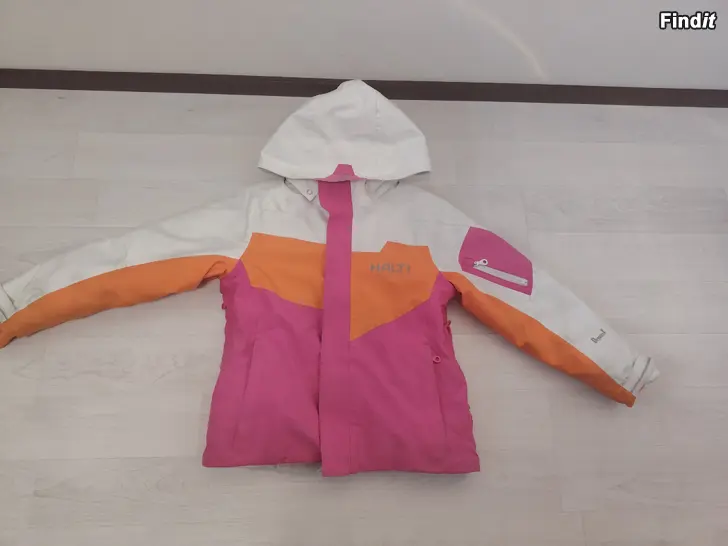 Myydään Laskettelutakki, koko 130 cm