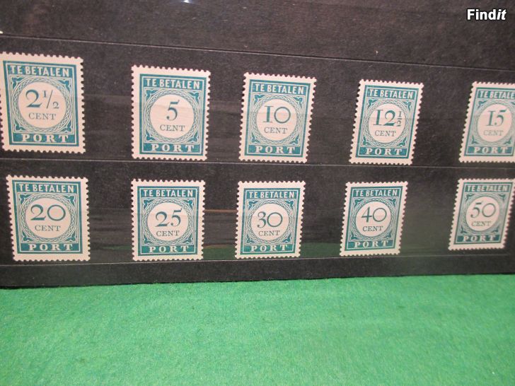 Myydään 1912-20, HOLLANNIN  lunastusmerkkejä