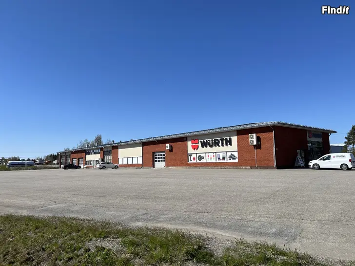 Uthyres Varastotila  145+ 183 m2, Högback Industrivägen, Närpes