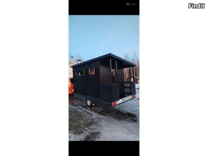 Säljes Bastuvagn