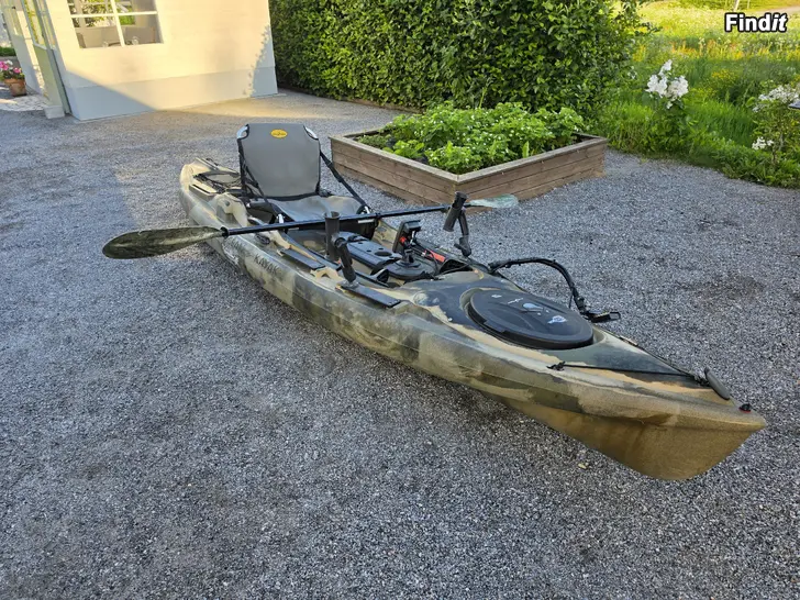 Myydään Fiskekajak, Kalastuskajakki Ocean Kayak Prowler