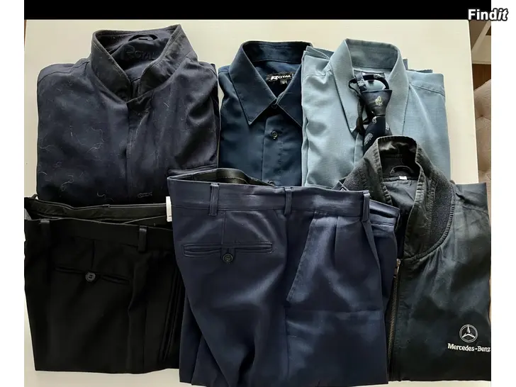 Myydään Vaatepaketti ammattiautoilijalle