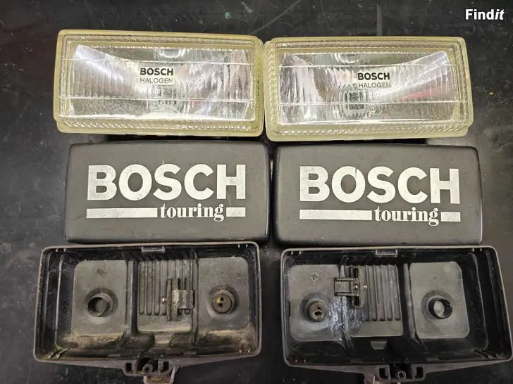 Myydään Bosch Touring valot