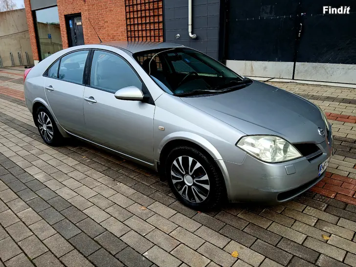 Myydään Nissan Primera 1.6 Vm 2004   Ajettu Vain 121000 Tkm
