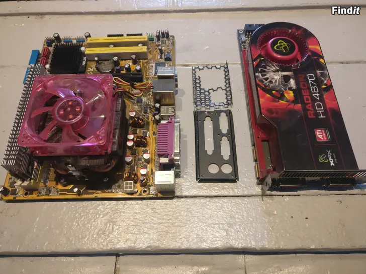 Myydään QuadCore retrosetup