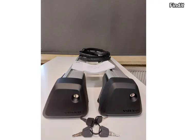 Myydään Volvo XC90 mk2 UUDET OEM Kattotelineet/Takräcke 32270141 vm. 2016