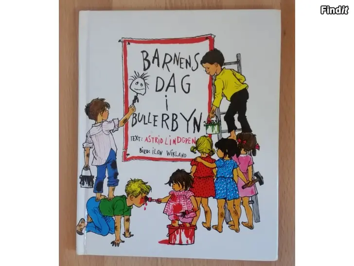 Myydään Barnens dag i Bullerbyn Astrid Lindgren  -pris 7e
