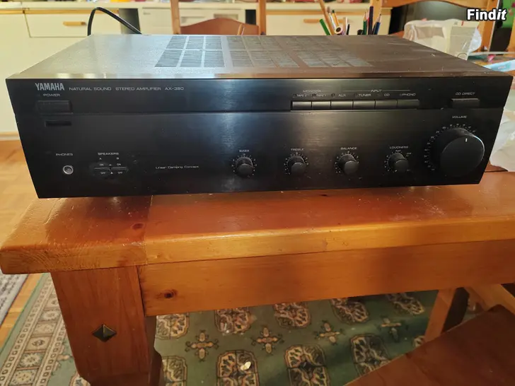 Myydään Yamaha ax-380 vahvistin