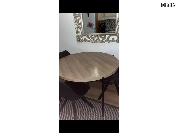 Säljes Ruoka pöytä ja tuolit