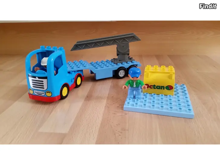 Myydään Duplo rekka ja bensa-asema 18e