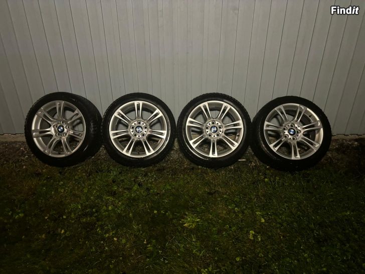 Myydään 18 Bmw Style 350 Vanteet Nastarenkailla 5x120