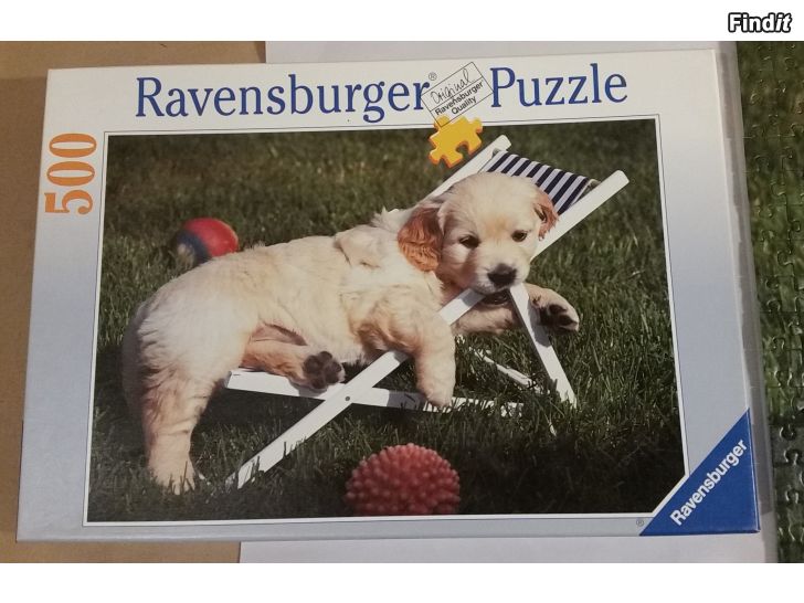 Myydään Ravensburger koirapalapeli 500 -5e