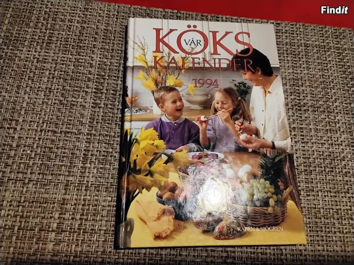 Säljes Vår Kökskalender 1994
