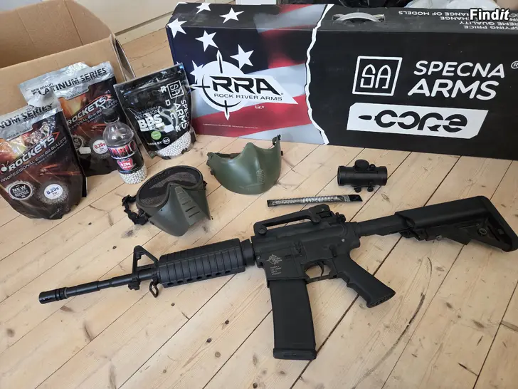 Säljes Airsoft paket - M4 Carbine