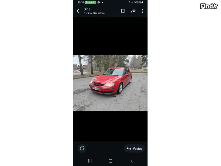 Säljes Saab 9-3 1.8t ny Bes 250tkm fin ej rost