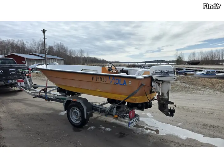 Myydään Snurrbåt 4,4m Evinrude 25hv 1999