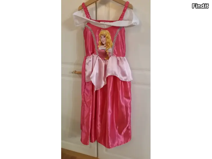 Myydään Naamiaismekko Disney Prinsessa Ruusunen 116  -10e