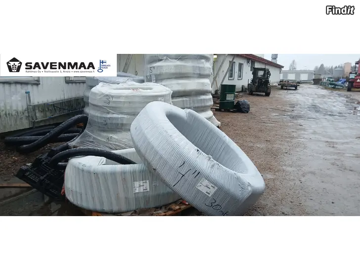 Myydään Lietevaunu-,vesi-,puru-,vilja-,ym letkut ja liittimet Savenmaalta,Nivalasta