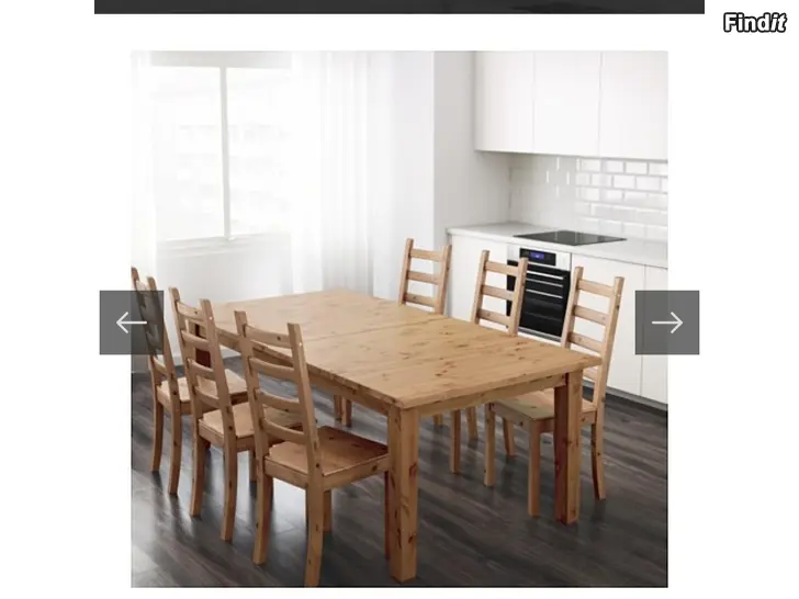 Säljes Matbord + stolar Ikea