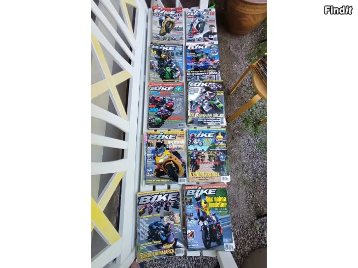 Säljes MC tidningar