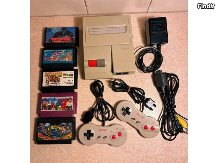 Myydään Nintendo konsoli + pelit