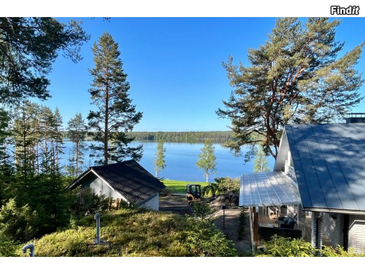 Myydään Omakotitalo järven rannalla.Keitele-järven Arinaselkä Viitasaarella Niinilahdella