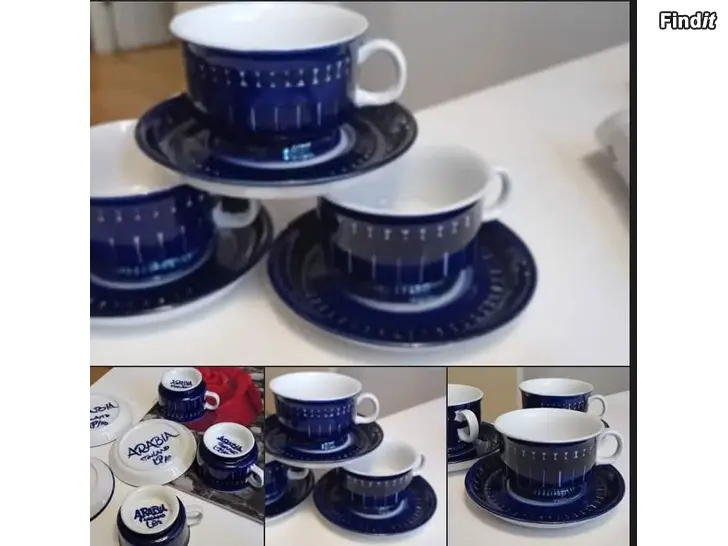 Myydään Arabia kahvikupit  mokka kupit