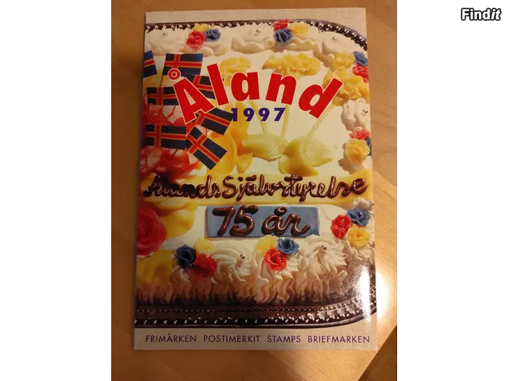 Säljes Åland 1997 postimerkit kansio