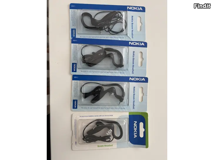 Säljes Uusia Nokia HDS-5 Handsfree-kuulokkeita