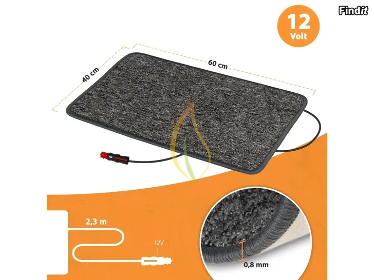 Myydään 12V Lämpömatto 40x60cm ajoneuvoihin / Verkkomyynti.net