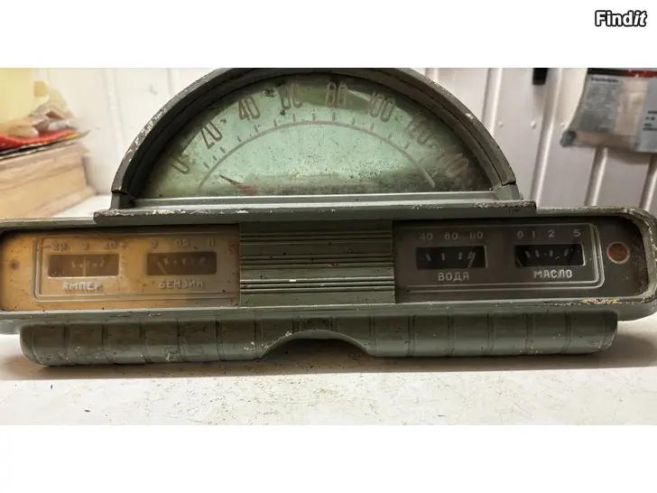 Myydään Volgan mittaristo