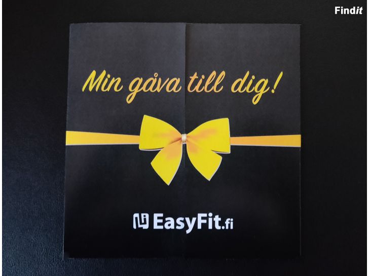 Säljes EasyFit presentkort