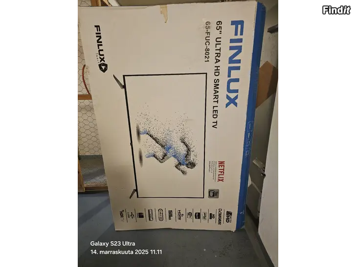 Säljes finlux tv 65 tumm