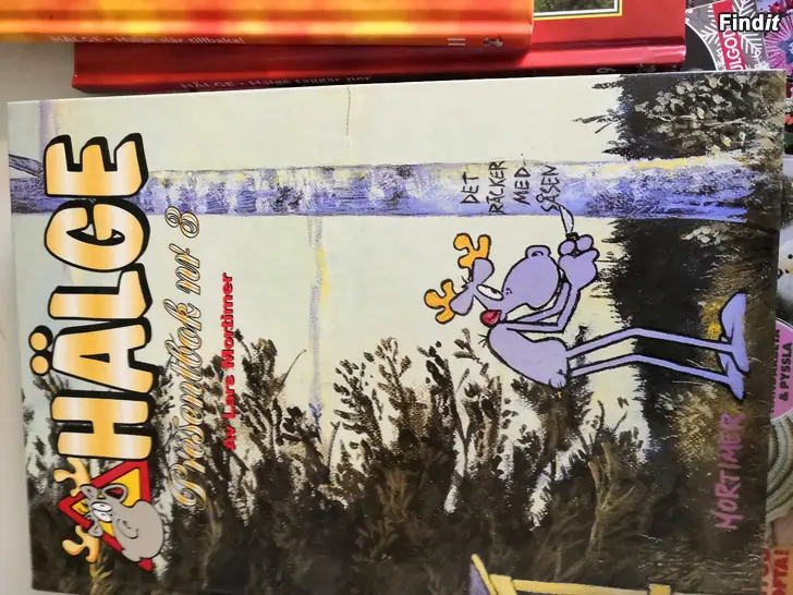Säljes Helge, dassbok