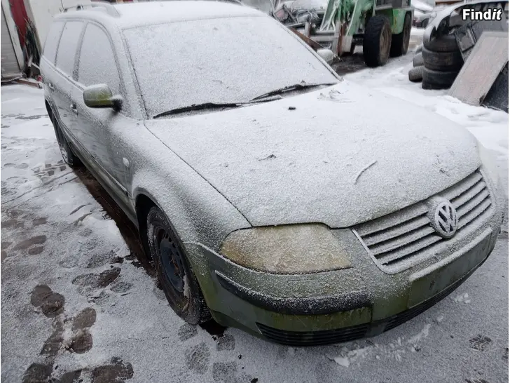 Säljes VW Passat 1,9 TDi manuaali 2001 varaosina