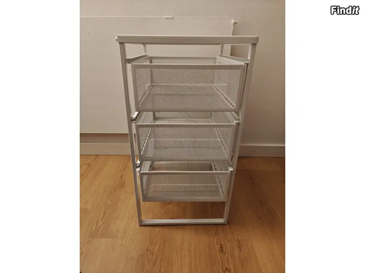 Säljes Ikea förvaringskåp/hylla metall
