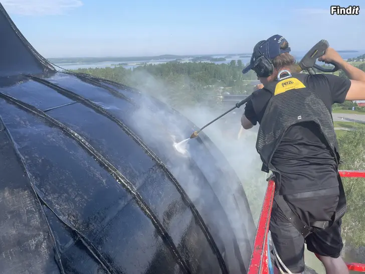 Myydään Kevän ja kesän kattohuolto