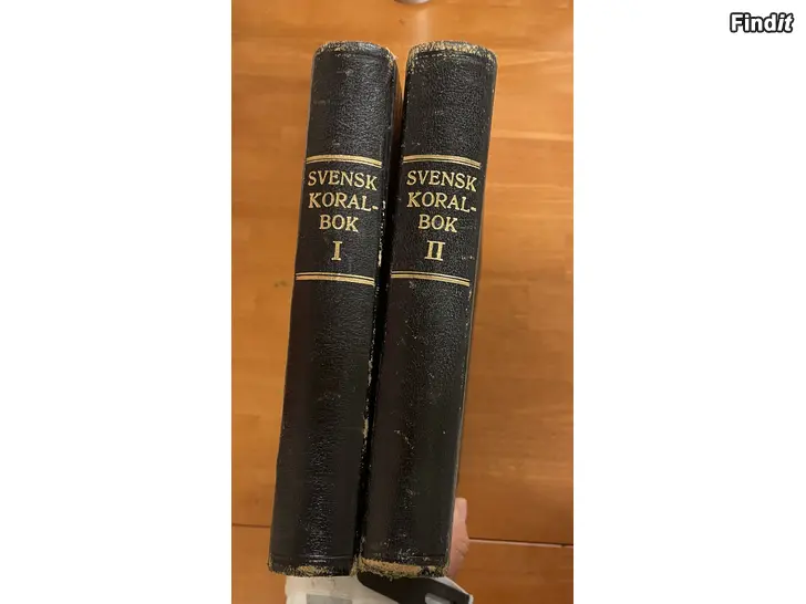 Myydään Svenska koralböckerna 1 och 2