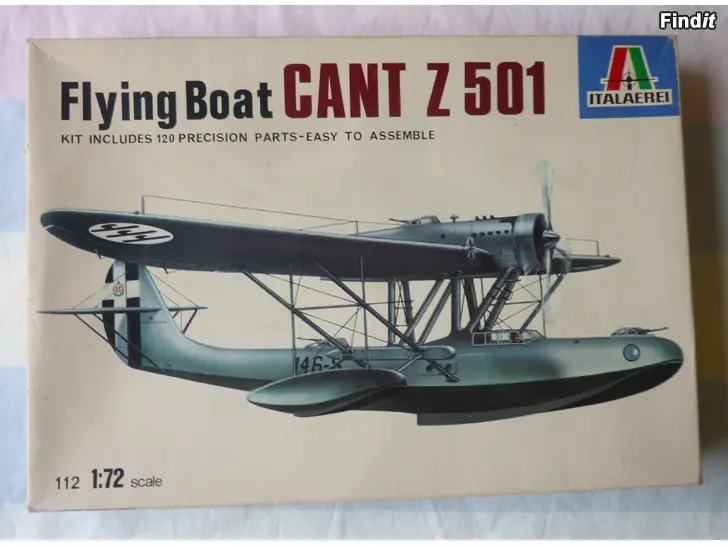 Säljes Flying Boat Cant koottava pienoismalli