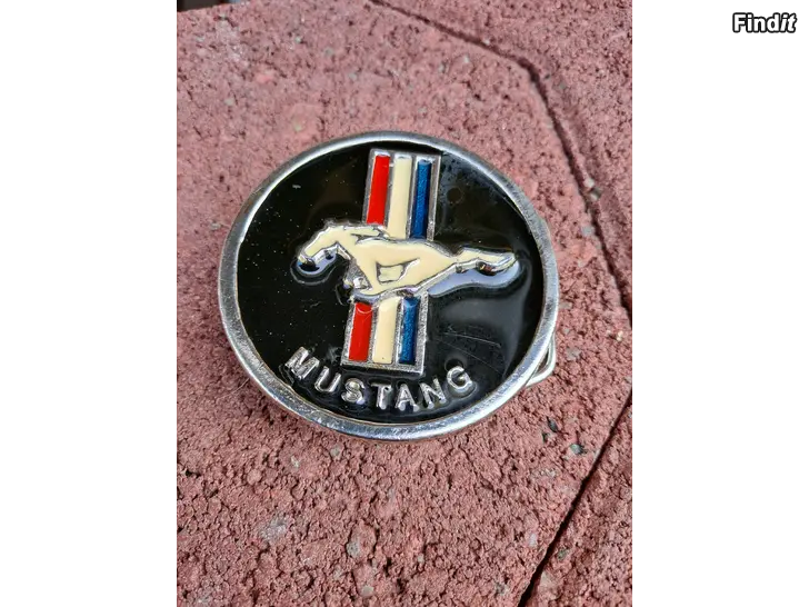 Säljes Mustang bältesspänne